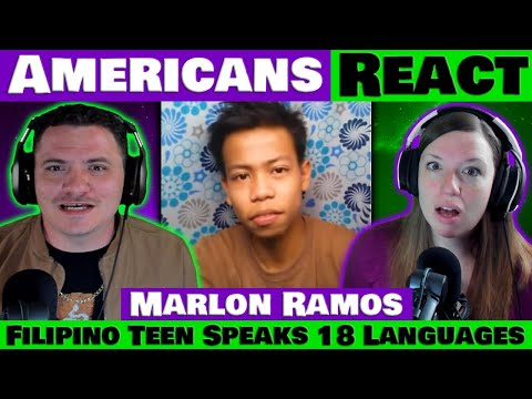 Americans React to Filipino Teen Speaking 18 Languages! @marlonramos2449