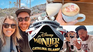 Disney Wonder Day 2 | Catalina Island, Animator’s Palate Dinner & Relaxing on the Ship!