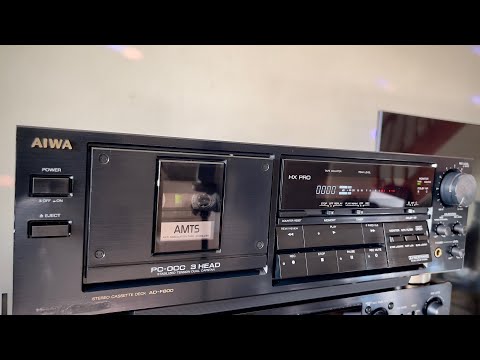 AIWA AD-F800 3 HEAD CASSETTE TAPE DECK
