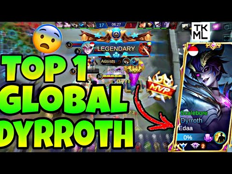 Scalebore | Dyrroth Top 1 Global Gameplay by Edaa Mobile legends~