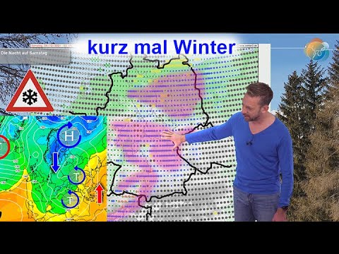 A quick winter! Mild weather in the southwest, some snow in the northeast! Weather forecast Decem...