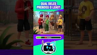 Quem dos Rosa prendeu o leão? #quiz #adivinhe #botquiz #shorts