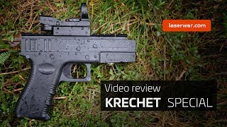 Laser tag equipment - Gun "Krechet". Video review