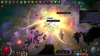 Path of Exile: Sentinel - Discharge Ignite Elementalist Hydra clear