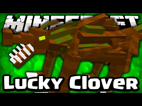 Minecraft: LUCKY CLOVER TIMBER WOLF CHALLENGE GAMES!