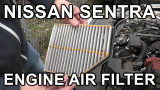 Nissan Sentra (2020-2025): Engine Air Filter Change.