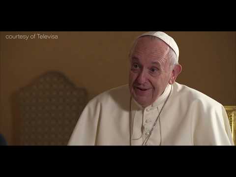 Entrevista del #PapaFrancisco en Televisa