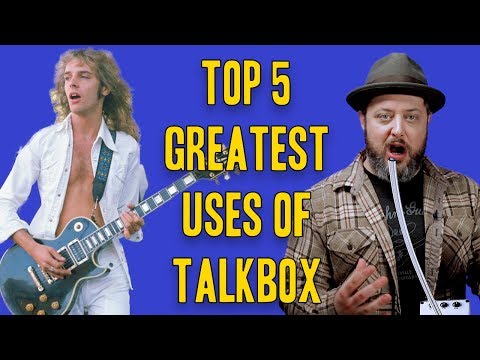 Die 5 besten Einsatzmöglichkeiten von Talk Box