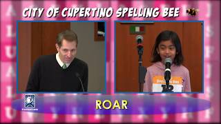 Cupertino Spelling Bee 2020:  Grades 2 and 3