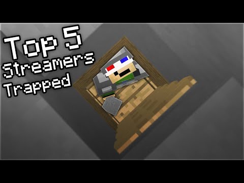 Top 5 Streamers I've Trapped in Minecraft UHC
