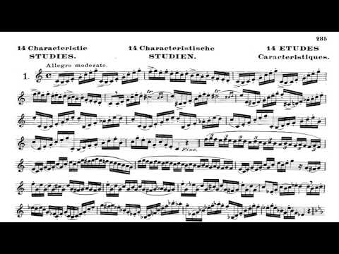 ARBAN 14 Characteristics Studies [01 - Allegro Moderato] - Feat. Pierre Thibaud