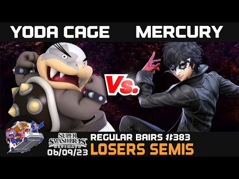Regular Bairs #383 - SSBU - Losers Semis - Yoda Cage vs. Mercury