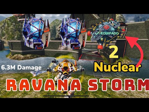 MK3 Storm Ravana | 2 MAX NUCLEAR AMPLIFIER | War Robot Gameplay