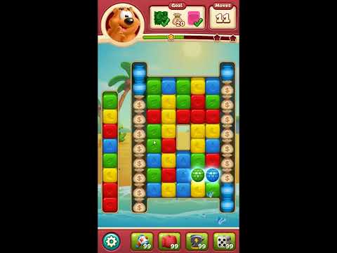 Toon Blast Level 6822 - NO BOOSTERS 🐻🐺🐱 | SKILLGAMING ✔️