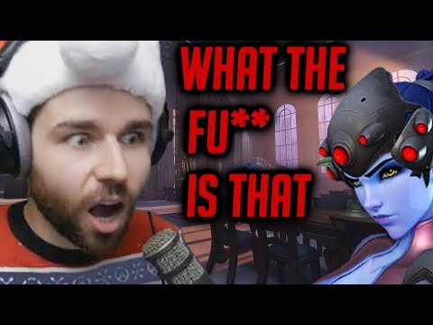 What the fu** is that - Aimbottz Overwatch Gameplay