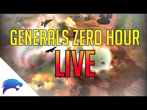 LIVE | Team Domi vs Team Crazy 3v3 Defcon Expert Games | Generals Zero Hour