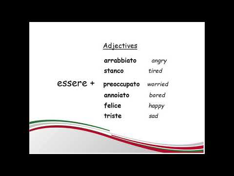 italian for beginners A1 : lesson 27 / adjectives