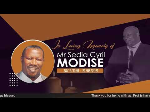 Funeral Service of Mr. Sedia Cyril Modise