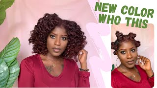 I COLORED MY HAIR + BANTU KNOTS | RUTH NANDA