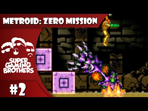 SGB Play: Metroid: Zero Mission - Part 2 | Samus's Heated Geemer Moment