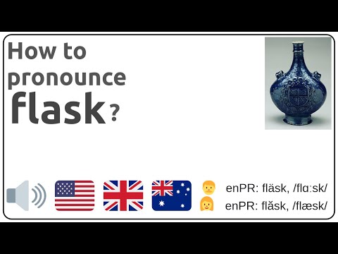 How to pronounce flask in english?