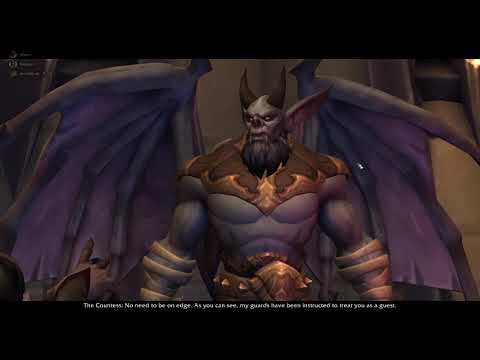 A Discreet Entrance Quest WoW Shadowlands (Venthyr Covenant)