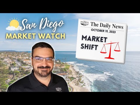 San Diego Market Watch - Real Estate Update For October 19, 2023