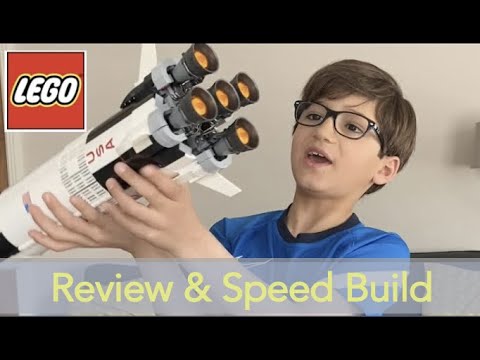 LEGO Saturn V Rocket - Review and Speed build