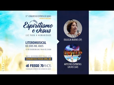 #2 - Literomusical: Eulália Bueno e Artistas Espíritas Locais | Há dois mil anos