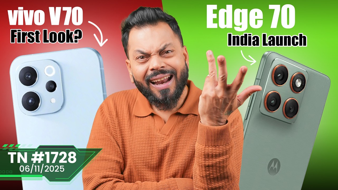 IBTR Sad News, Govt. Tracking? 🫢, Edge 70 India Launch, vivo V70 First Look, Xiaomi TriFold-#TTN1728