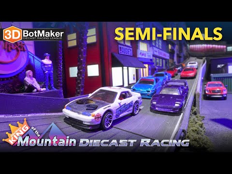 Semi-Final Round Action (KotM4 T2-21) Diecast Racing Modified