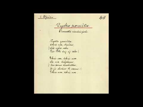 Jan Křička: Vysoko zornička.