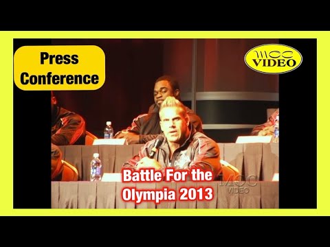 PRESS CONFERENCE - Battle For The Olympia 2013