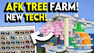 NEW BEST TREE FARM 1.21! Minecraft Tutorial in 60 Sec!