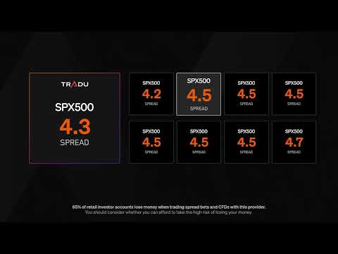 How Tradu builds the tightest spreads for traders.