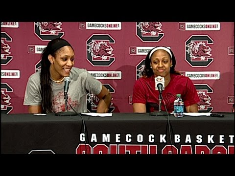 A'ja Wilson & Tiffany Mitchell Post-Game Press Conference (LSU) - 2/28/16