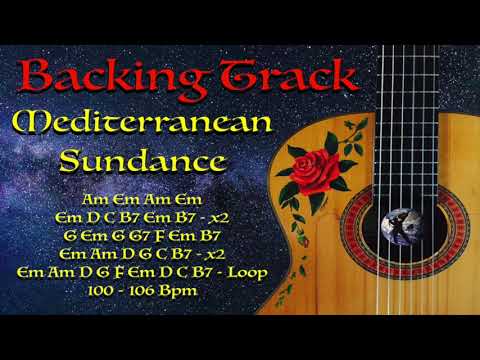 Backing Track - Mediterranean Sundance - Flamenco Gipsy