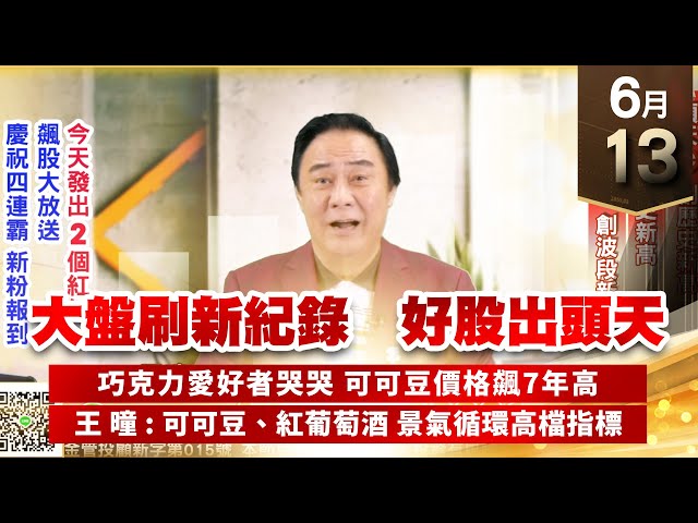 【王者至尊】王曈 0613《【大盤刷新紀錄 好股出頭天】》碩天⊕創歷史新高，世芯創歷史新高，廣積、智原創波段新高｜【光學王+元宇宙王+安控王+IC設計王】加入line@ king5588