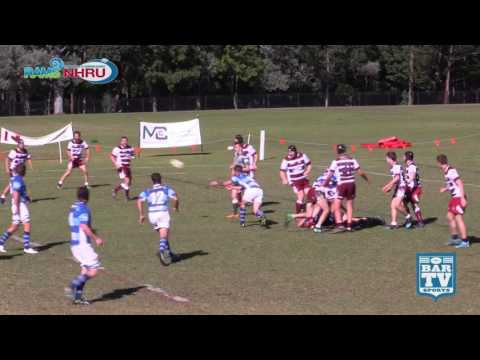 2017 NHRU Round 13 Premier 3 Highlights - University of Newcastle v Wanderers