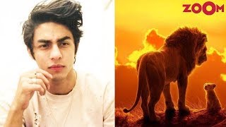 SRK&#39;s son Aryan Khan STUNS everyone with his voice as Simba from the latest teaser of The Lion king