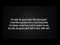 Good Girls Bad Guys Lyrics