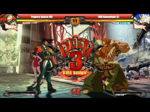 Guilty Gear XRD -Revelator-: Fight for the 6ix - Grand Finals - Peppery Splash VS FNM.Kumawhale