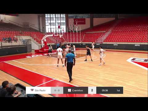 Ao vivo - São Paulo x Cravinhos - Jogo 1 das Oitavas de Final do Paulista Sub-16 | 02/11/2023