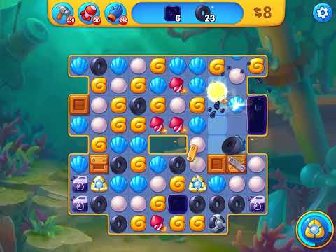 Fishdom level 5624 no boosters フィッシュダム ノーマル [Friend's]