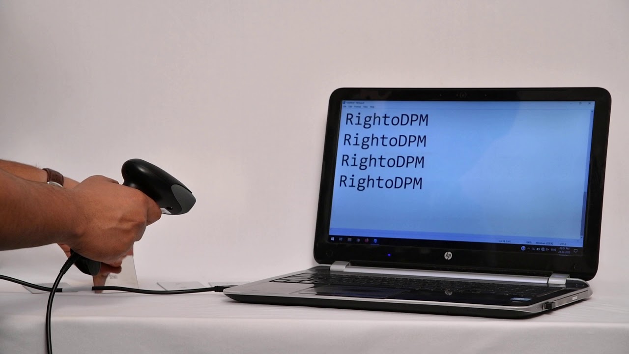 Direct Part Marking (DPM) Barcode Scanner