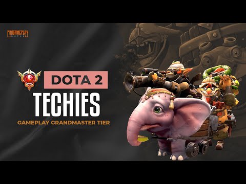 Grandmaster Tier Techies Dota 2 | Ranked Match | Gameplay