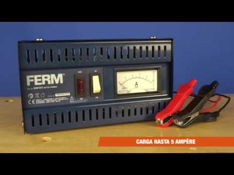 Akumuliatoriaus įkroviklis BCM1021 FERM 5A/12V 10-50Ah video
