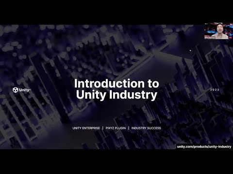 Webinar: Introduction to Unity Industry
