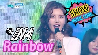 [HOT] INA - Rainbow, 인아 - 레인보우 Show Music core 20170114