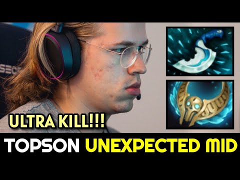 TOPSON Unexpected Mid Enchantress with Blink Dagger Build Dota 2